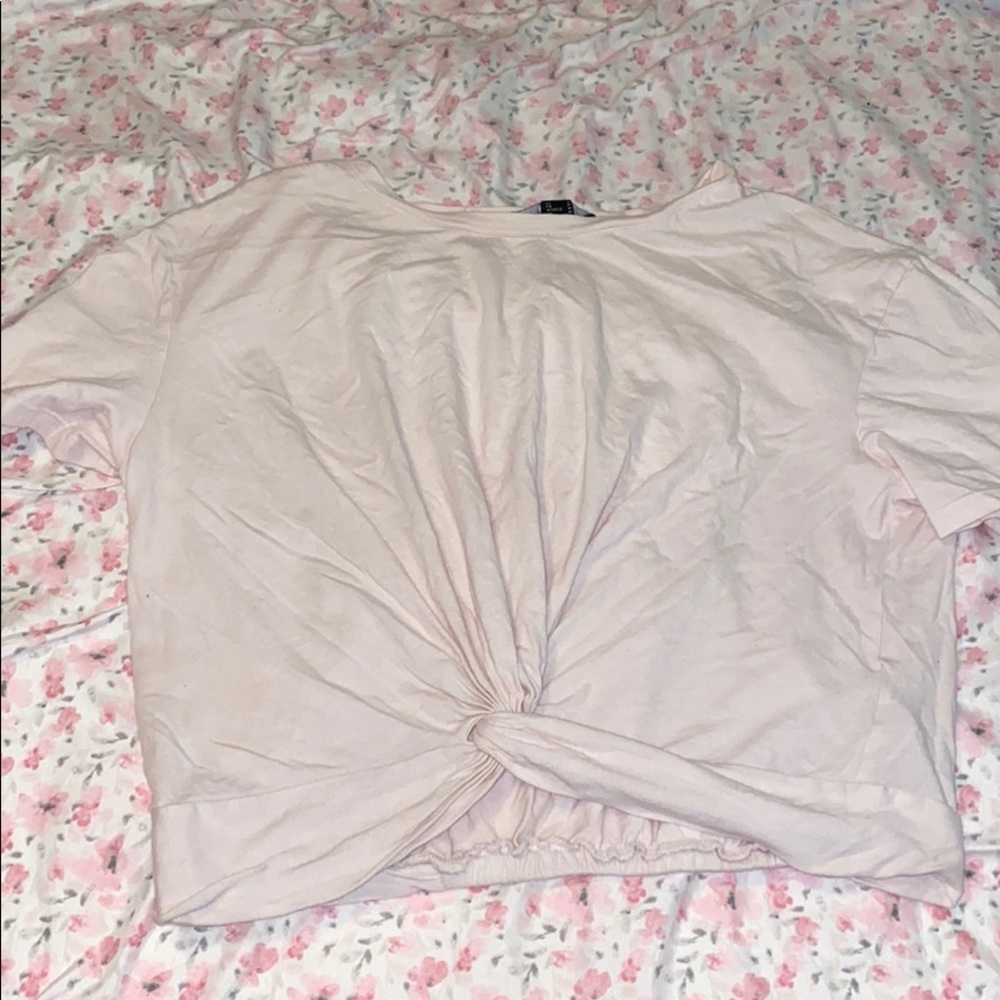 Crossover crop top